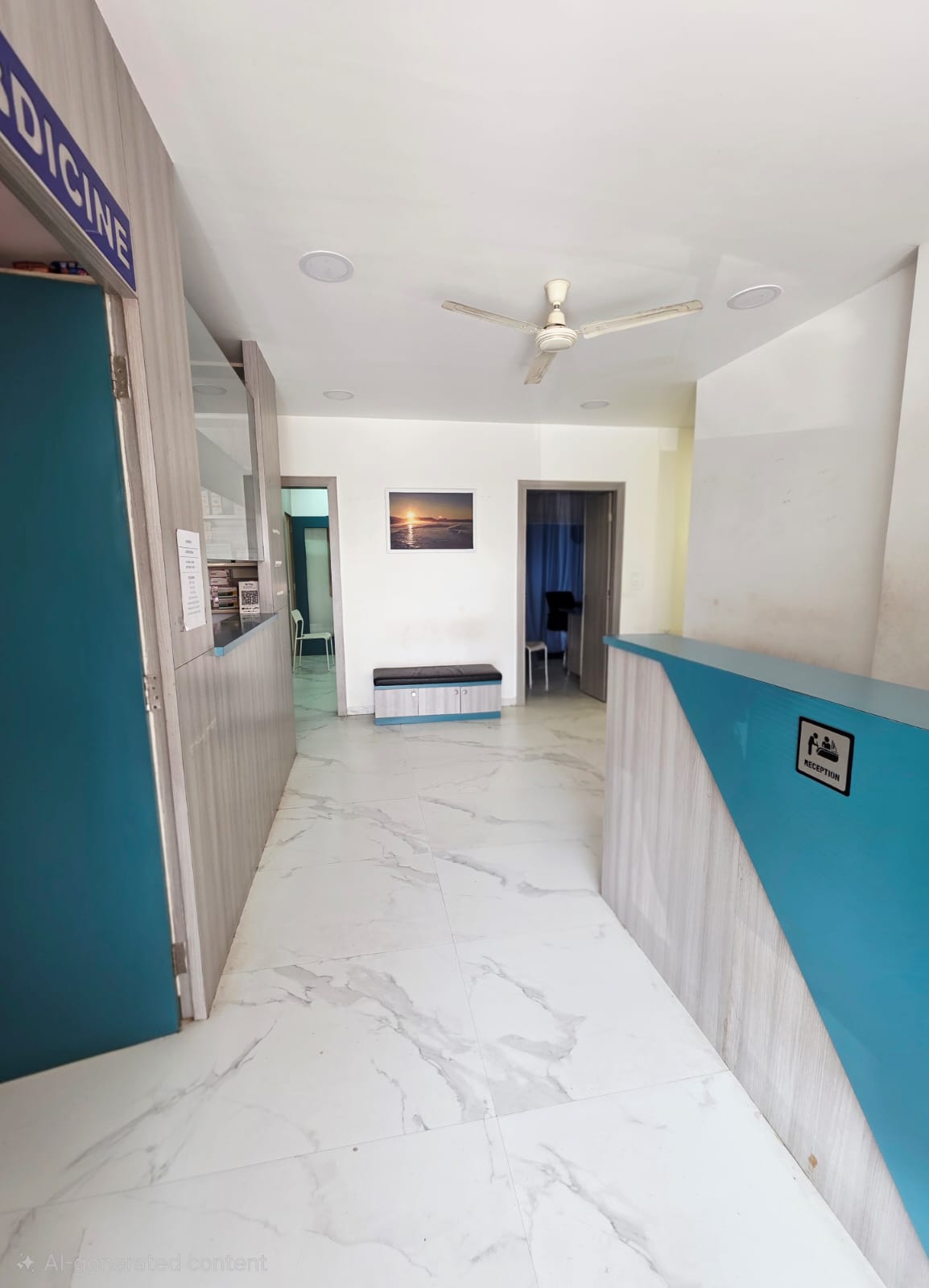 Reception Area - Dhande Speciality Clinic